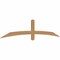 Ekena Millwork Bellingham Timber Gable Bracket, Western Red Cedar, 84"W x 17"H x 1 1/2"D x 3 1/2"F, 5/12 Pitch GBW084X17X0204BEL00SWR - alternate 3